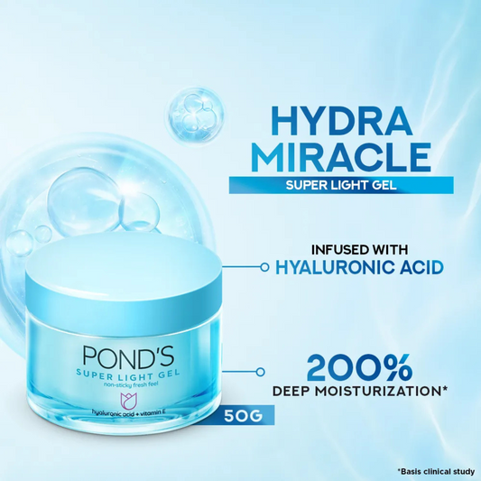 Ponds Super Light Gel - 50G - ZEDSHOPPE