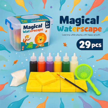 Sea Creature Magical Waterscape Squishy Toy Kit - ZEDSHOPPE
