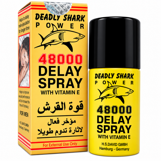 Shark Power 48000 Delay Spray bottle - German import formula Pakistan.