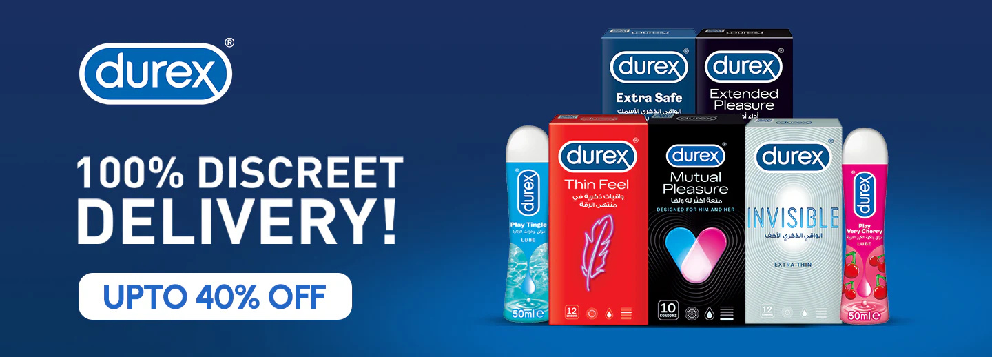 Shop Durex Pakistan original collection online – up to 40% off, 100% discreet delivery at ZEDSHOPPE.