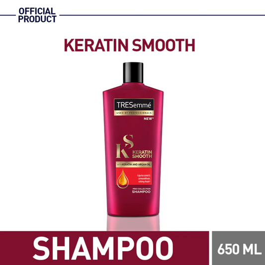 Tresemme Keratin Smooth Shampoo - 650Ml - ZEDSHOPPE