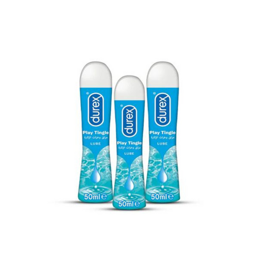 Bundle - Pack of 3 - Durex Play Tingle Lubricant 50Ml