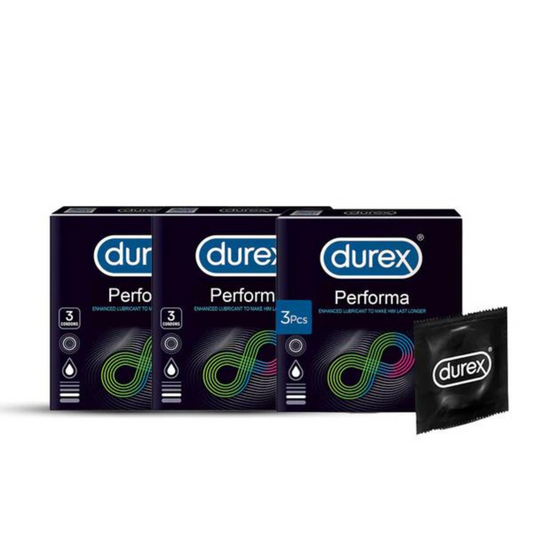 Bundle - Pack of 3 Durex - Condoms 3S Performa