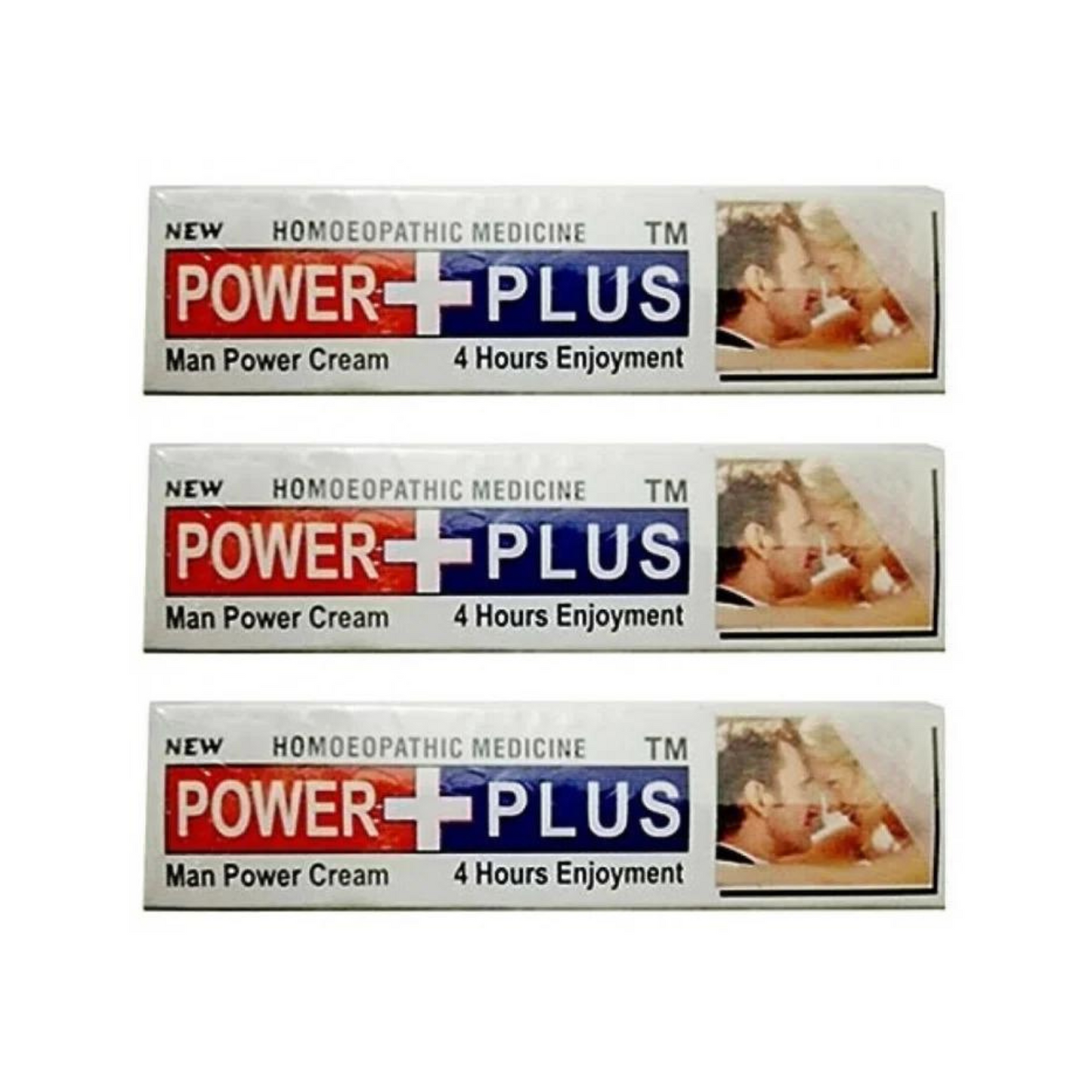 Power Plus Delay Cream (Pack Of 3 Piece).