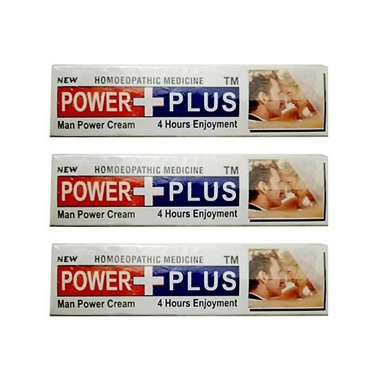 Power Plus Delay Cream (Pack Of 3 Piece).