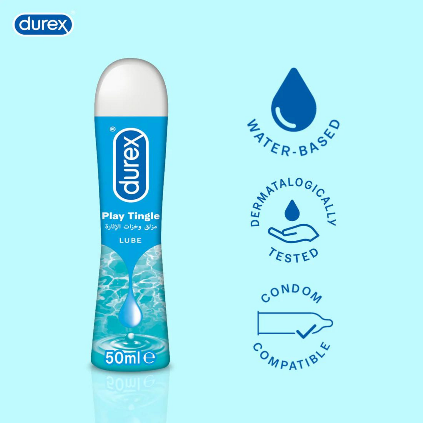 Durex Play Tingle Lubricant 50ML.