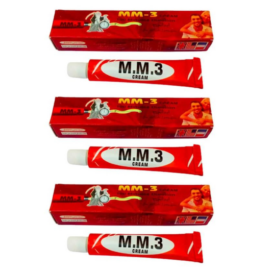 MM3 Delay Cream (Pack Of 3 Piece).