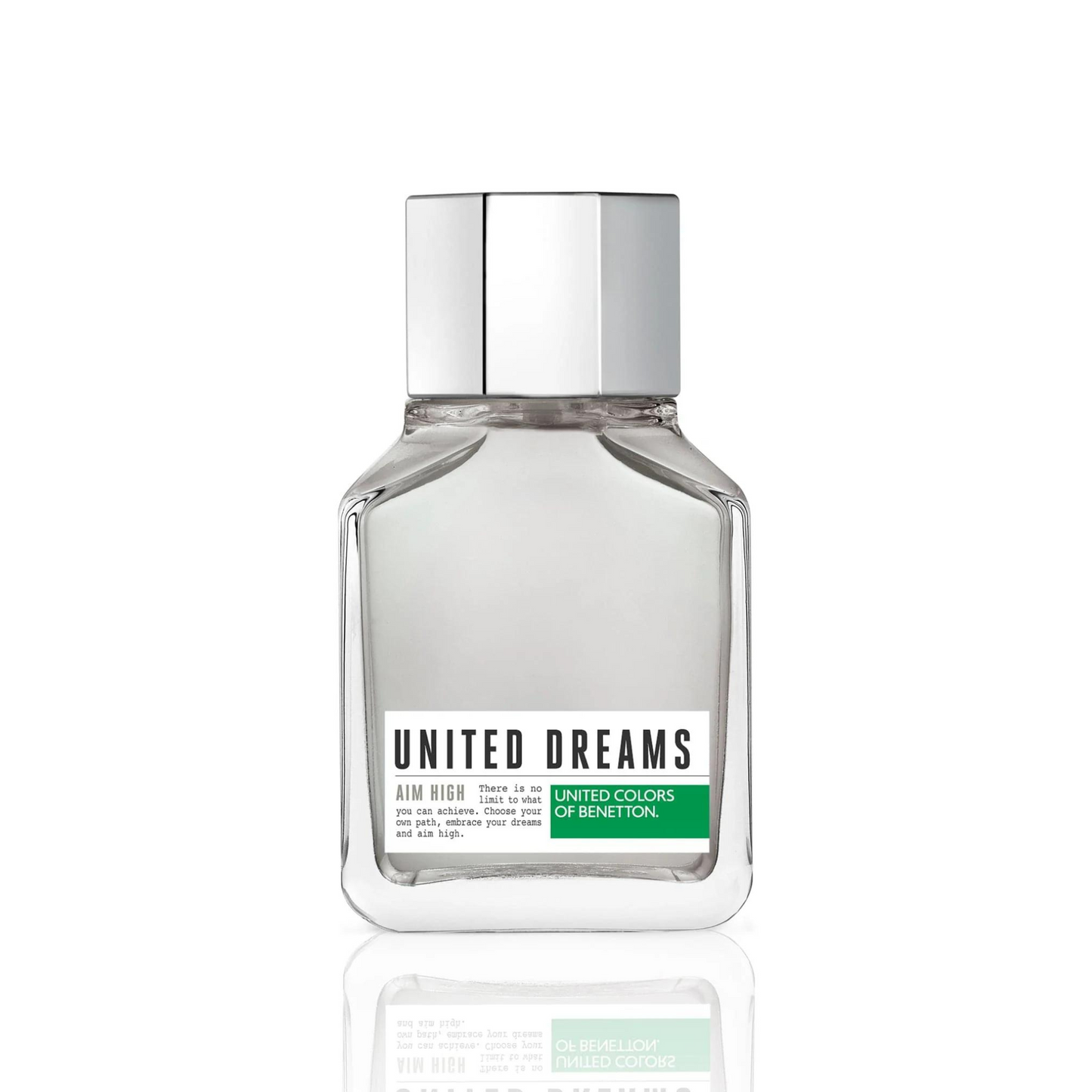 Benetton United Dreams Aim High Eau De Toilette Spray For Men 100ml.