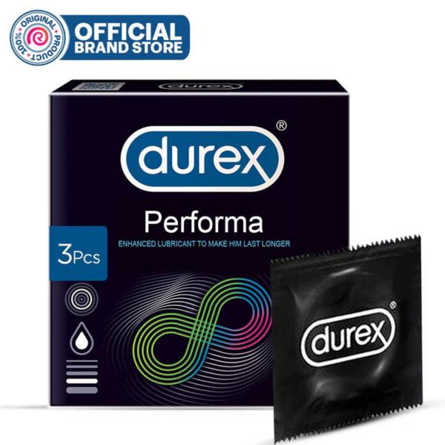 Bundle - Pack of 3 Durex - Condoms 3S Performa