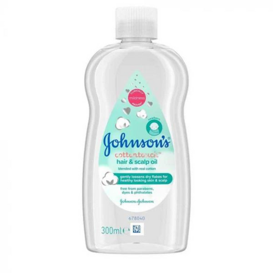 Johnsons Cotton Touch Hair & Scalp Oil 300Ml