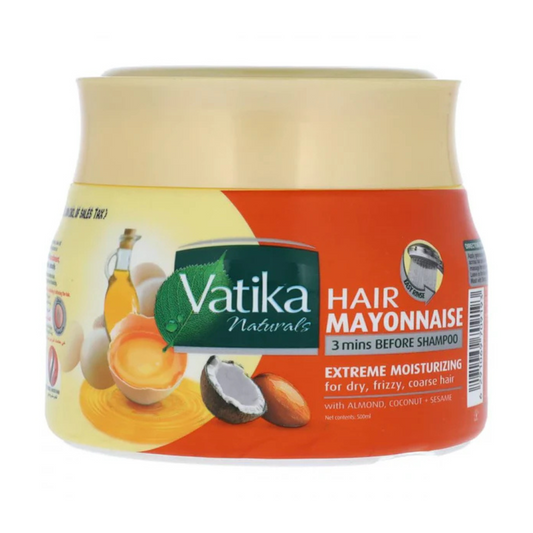 Vatika Hair Mayonnaise Extreme Moisturizing 500Ml - ZEDSHOPPE