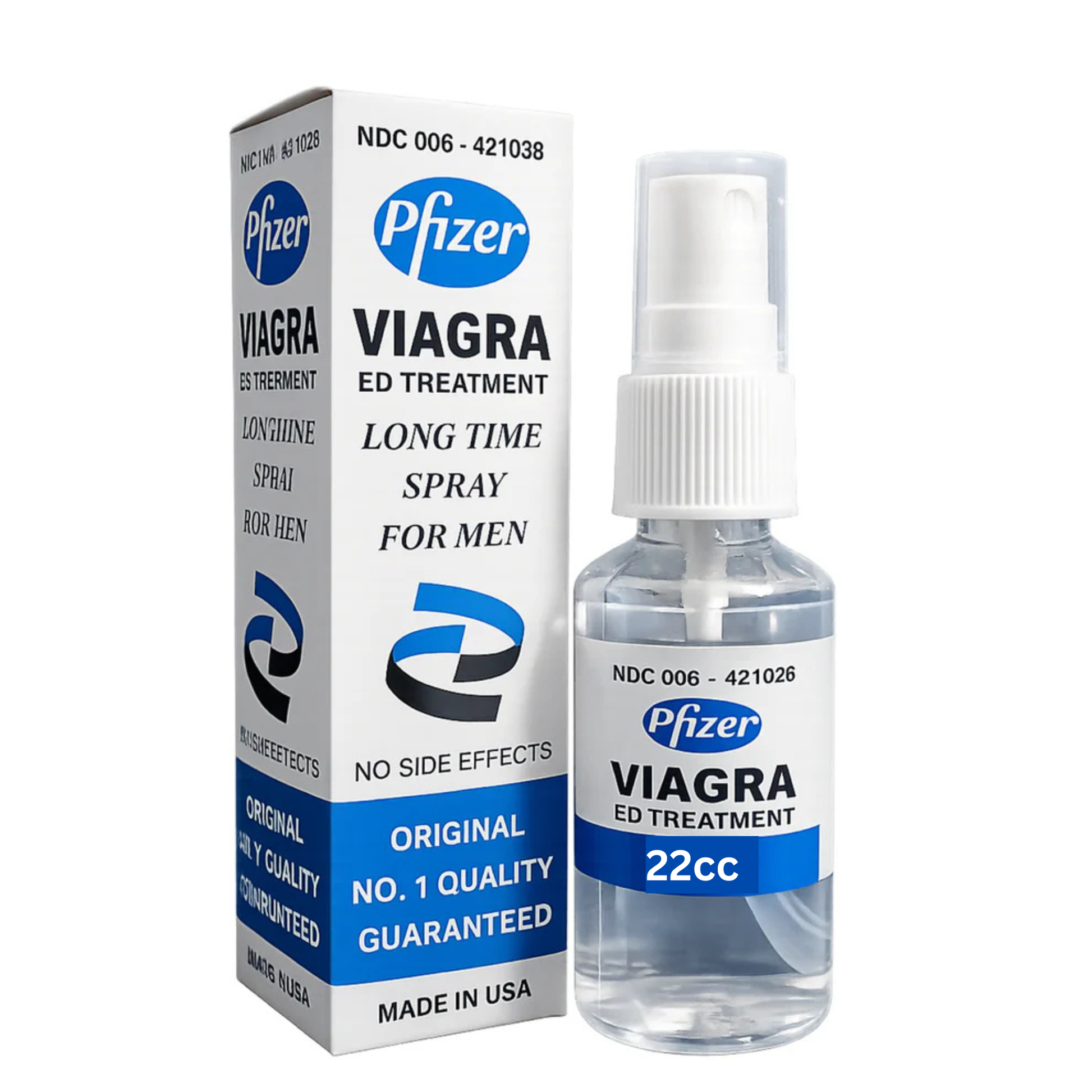 Viagra Long Time Spray 22cc - Men’s Performance Enhancer by Pfizer (Local Made).