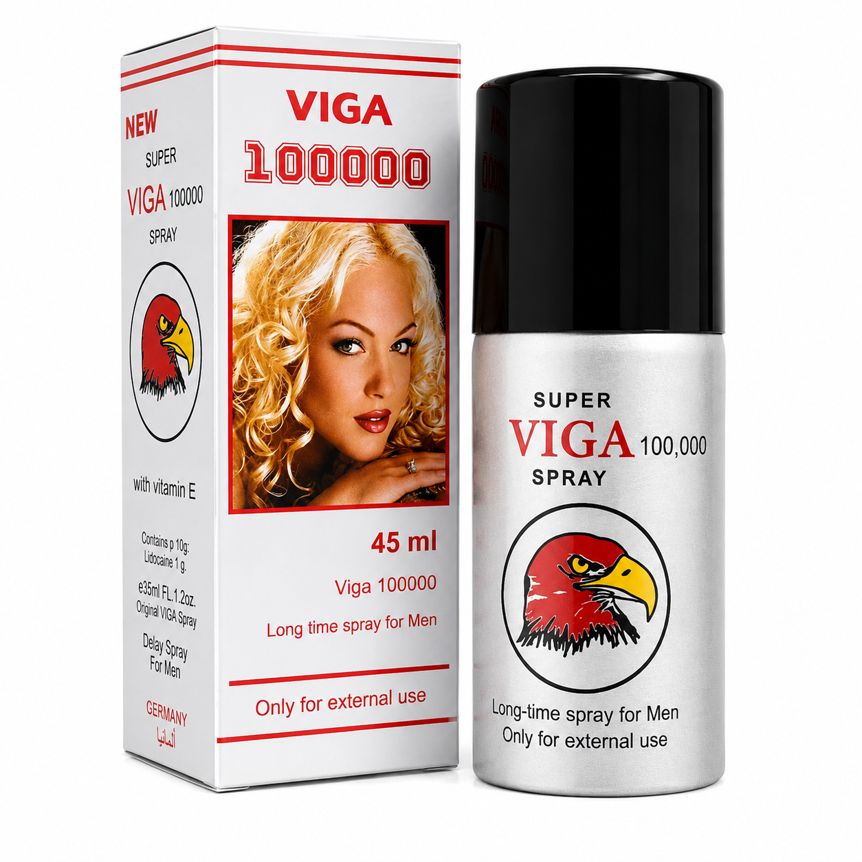 Viga 100000 authentic label. Top tier imported wellness spray Pakistan - ZEDSHOPPE®