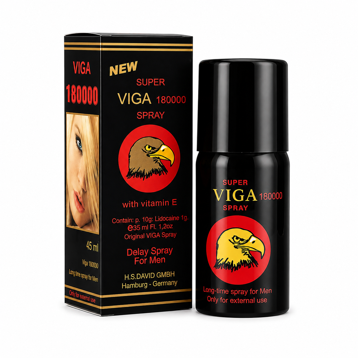 Viga 180000 authentic Delay Spray. Couple's wellness essential Pakistan - ZEDSHOPPE®.