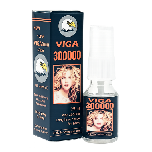 Viga 300000 Delay Spray 25ML (Local Made) - Extra Strength Last Longer Formula -zedshoppe.com