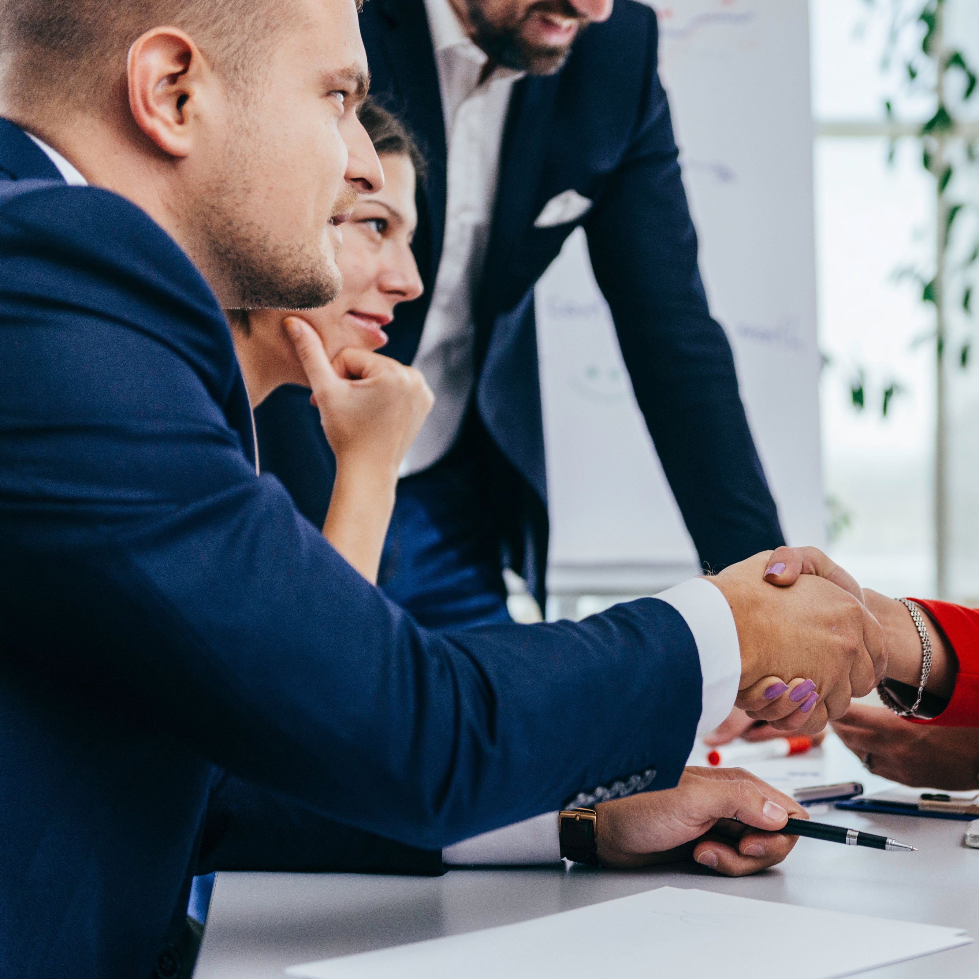 We'll get in touch with you to learn more and help refine your business idea.