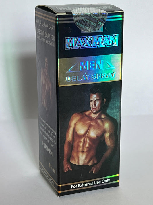 New Maxman Black Spray.