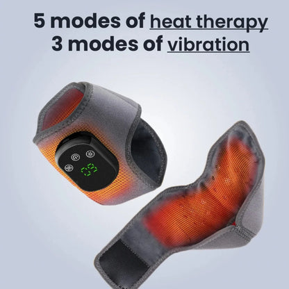 Ankle Ease ankle massager with LED display, 5 heat levels and 3 vibration modes | ZEDSHOPPE®.