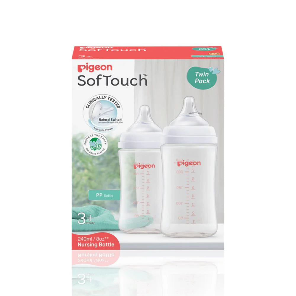 Softouch Bpp Wide Neck Nursing Bottle 240ml zedshoppe