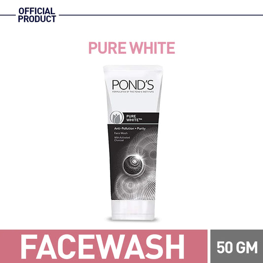 POND'S Pure White Anti Pollution Purity Face Wash - 50g