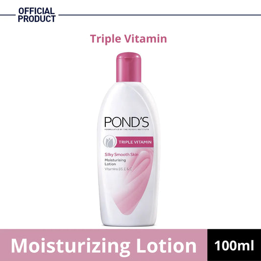 Ponds Triple Vitamin Moisturising Lotion 100Ml