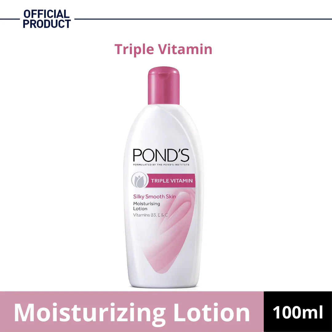 Ponds Triple Vitamin Moisturising Lotion 100Ml