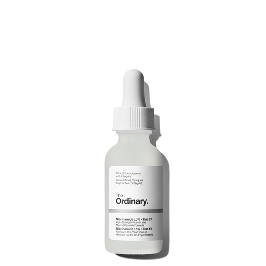 The Ordinary Niacinamide 10% + Zinc 1% Serum For All Skin Types.
