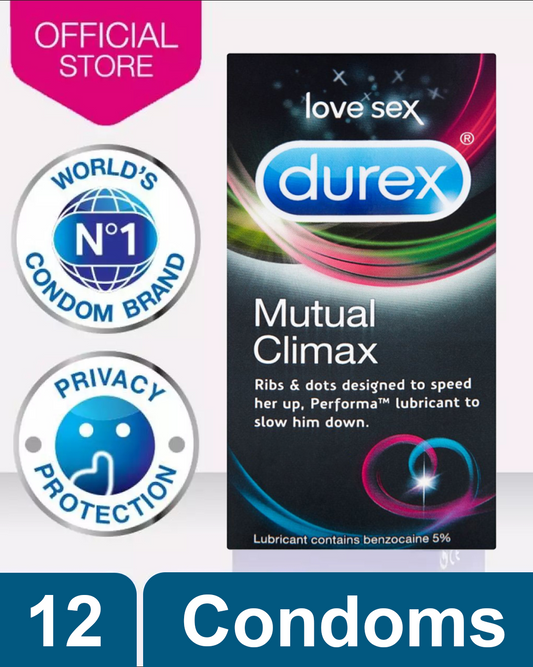 Durex Mutual Climax Condoms (12 Pieces).