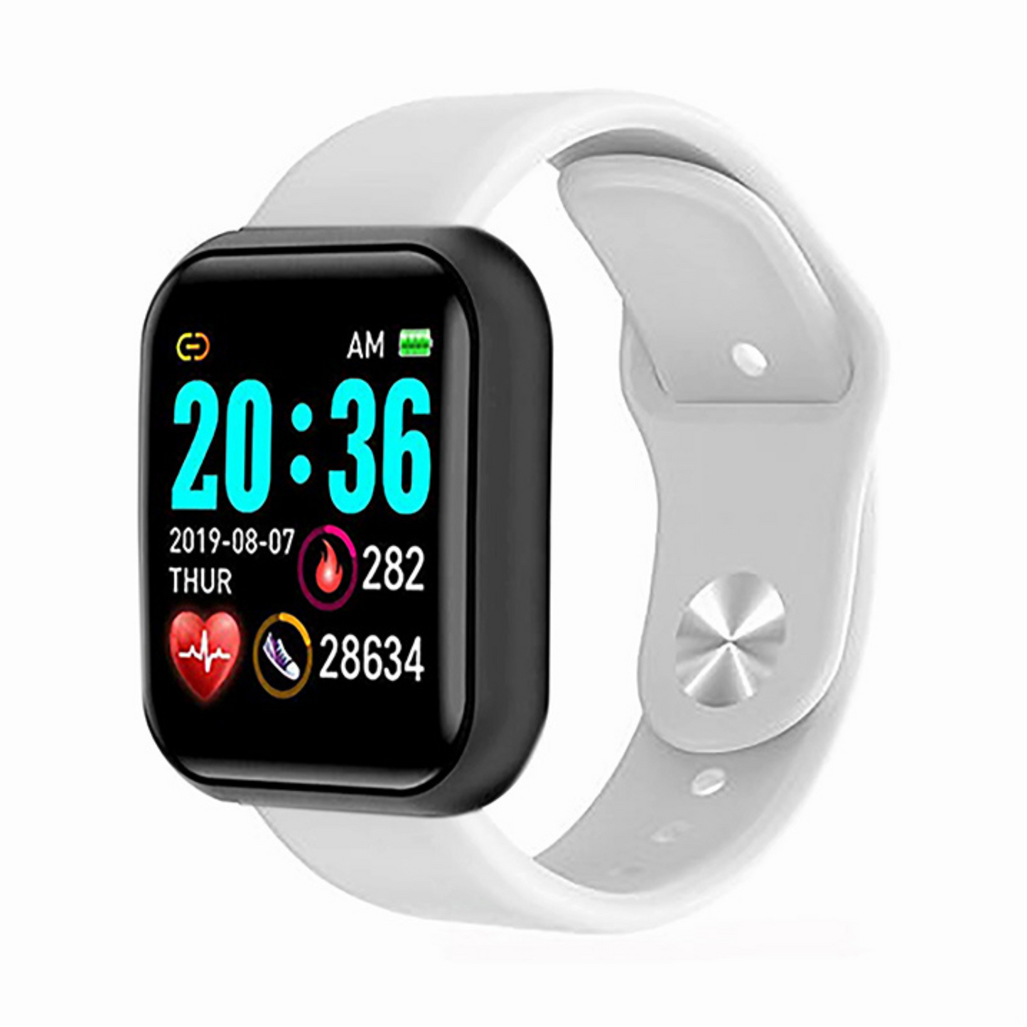 D20 Fitness Bracelet Blood Pressure Bluetooth Heart Rate Monitor.