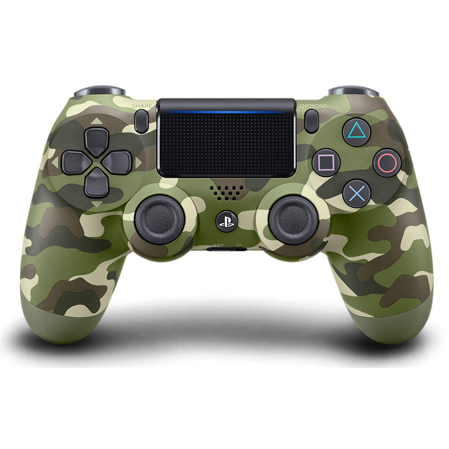 PS4 CAMO GREEN DUAL SHOCK 4 WIRELESS GAME CONTROLLER