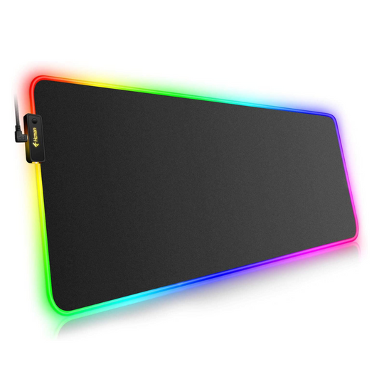 RGB Gaming Mouse Pad Large (800×300×4mm) Led Mouse pad With Non-Slip Rubber Base Soft Pad
