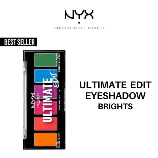 Nyx Ultimate Edit Eyeshadow Palette - Brights