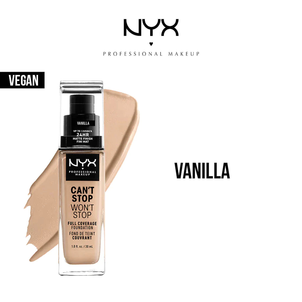 Nyx Cant Stop Won't Stop Foundation - 30ml