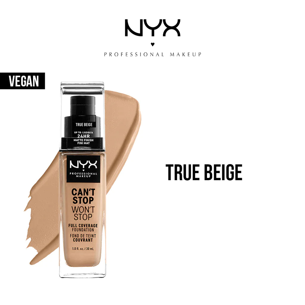 Nyx Cant Stop Won't Stop Foundation - 30ml