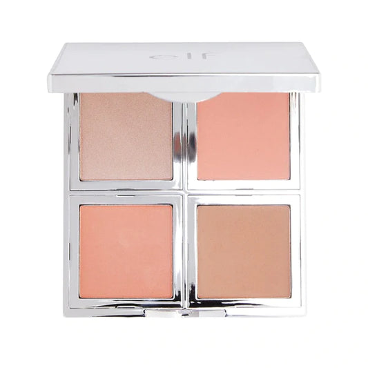 Elf Beautifully Bare Natural Glow Face Palette - Fresh & Flawless
