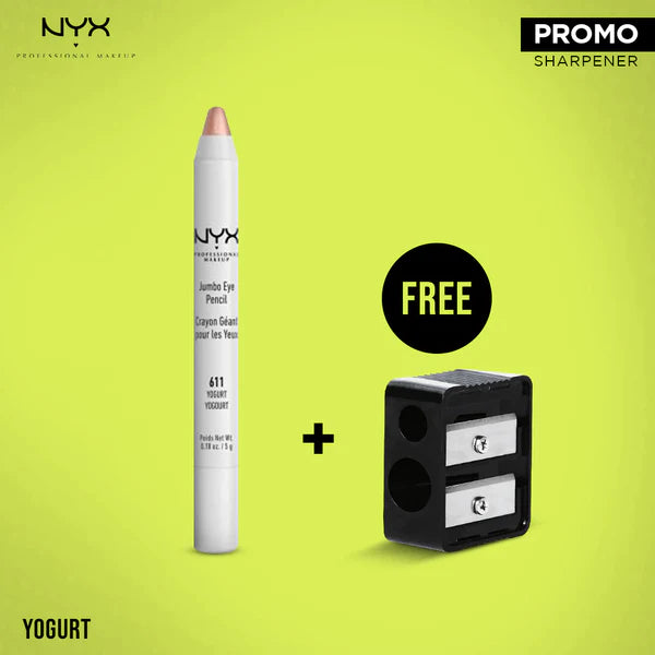 Nyx Jumbo Eye Pencil + Free Sharpener