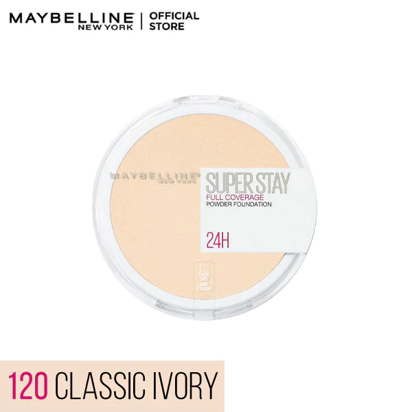 Maybelline NY 24H Superstay Full Coverage Powder Foundation