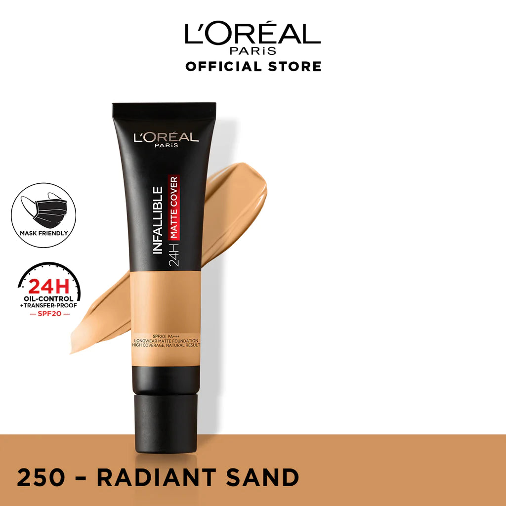 LOreal Paris Infallible 24H Matte Cover Foundation