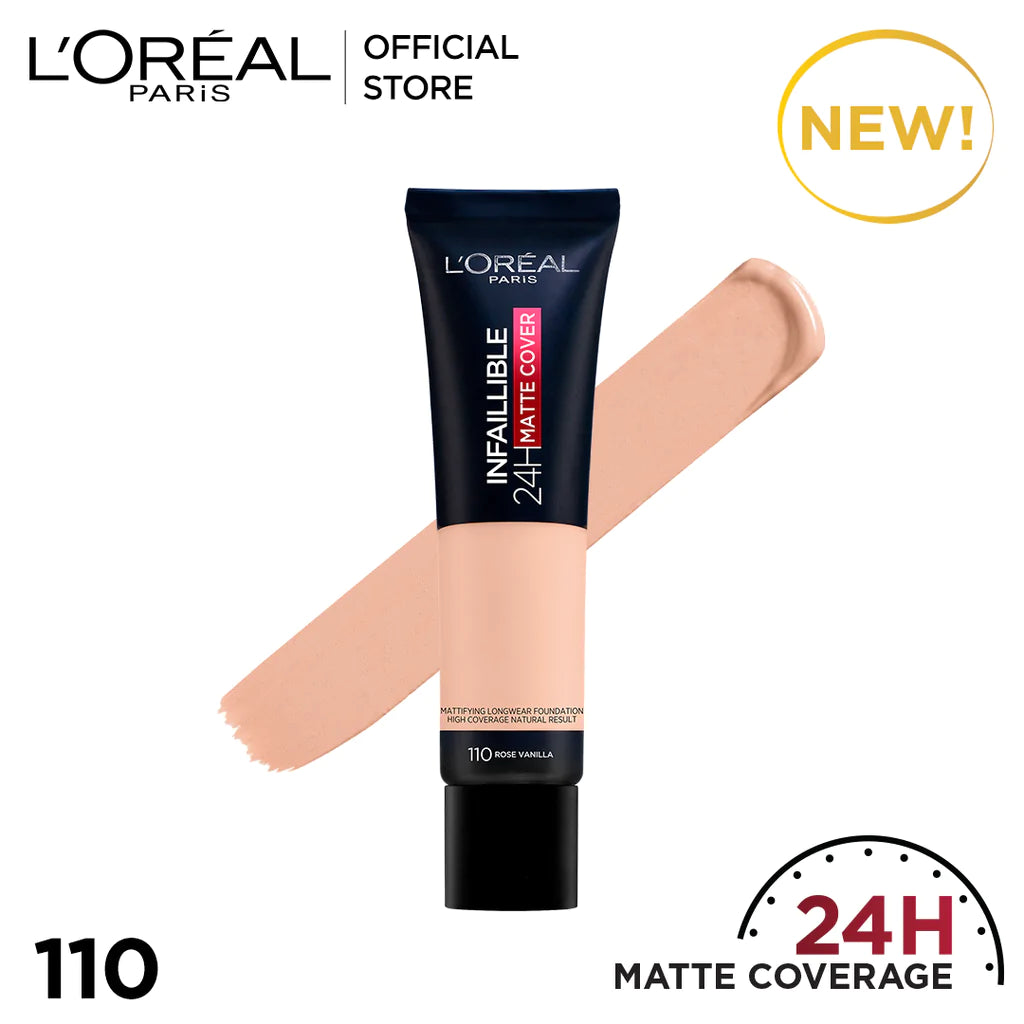 LOreal Paris Infallible 24H Matte Cover Foundation