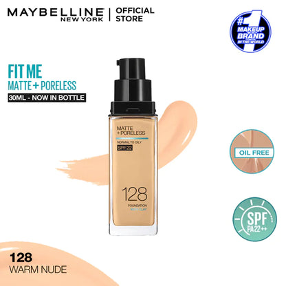 Maybelline NY Fit Me Matte + Poreless Liquid Foundation