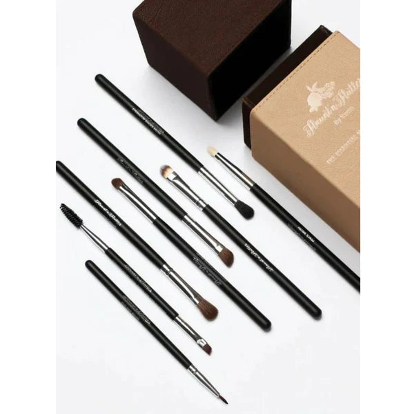 Flaunt n Flutter Essential Eye Makeup Brush Set (08 Piece Set)