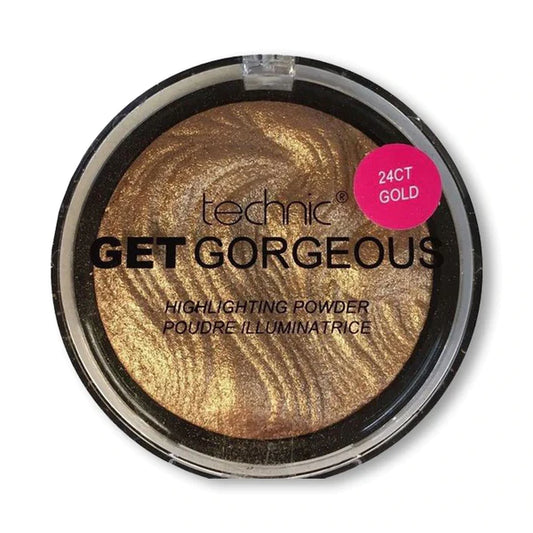 Technic Get Gorgeous 24CT Gold Highlighter Powder