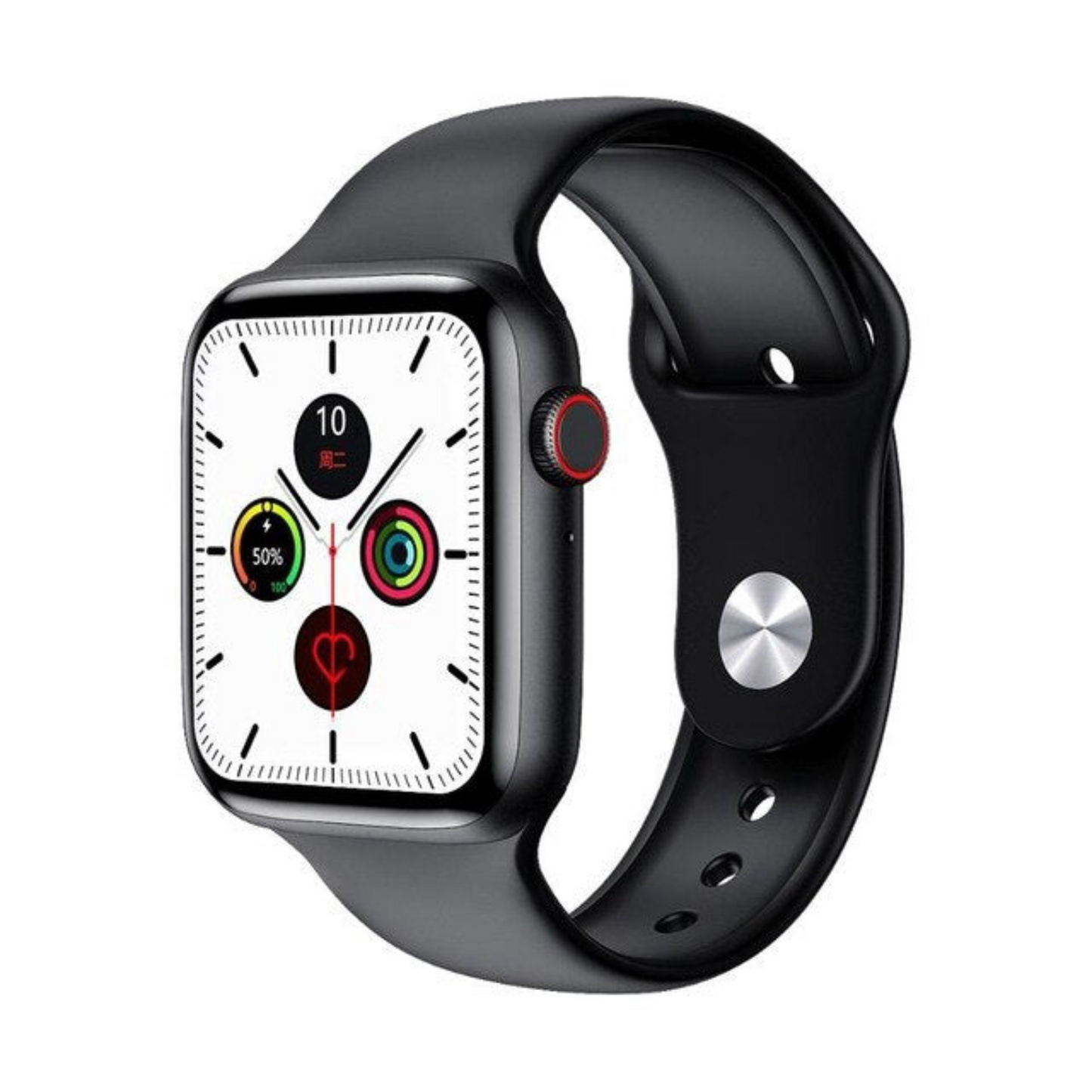 W26 Plus Smart Watch 44mm Size For Apple Watch Men Bluetooth Call 1.75 Inch Screen Rotation Function.