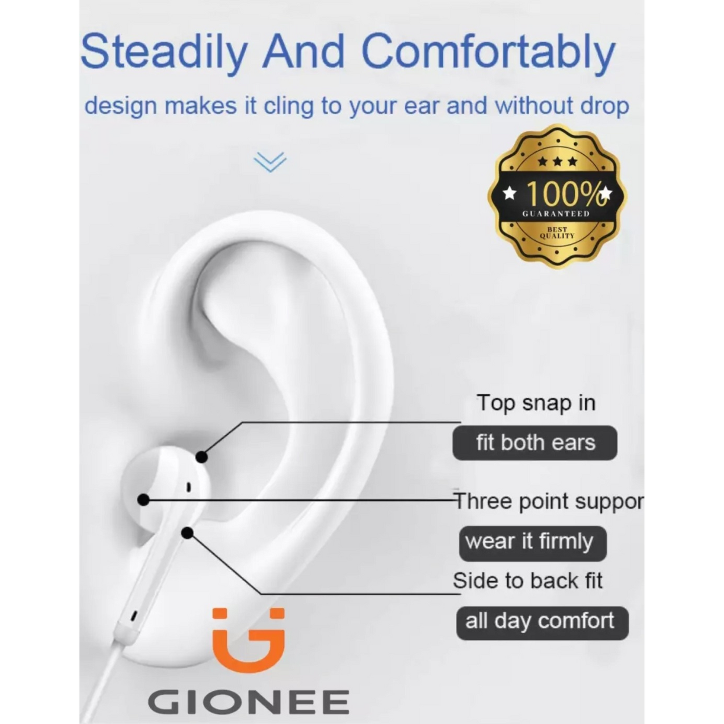 GIONEE HANDSFREE ORIGNAL.