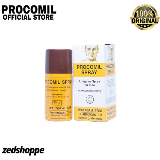 Procomil Long Timing Delay Spray For Men In Pakistan By Walter Ritter.