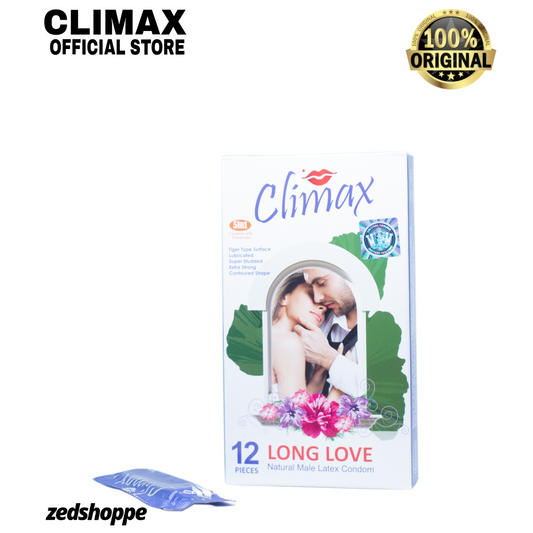 Climax Dotted And Timing Delay Condoms (12 Pieces) Imported In Pakistan.