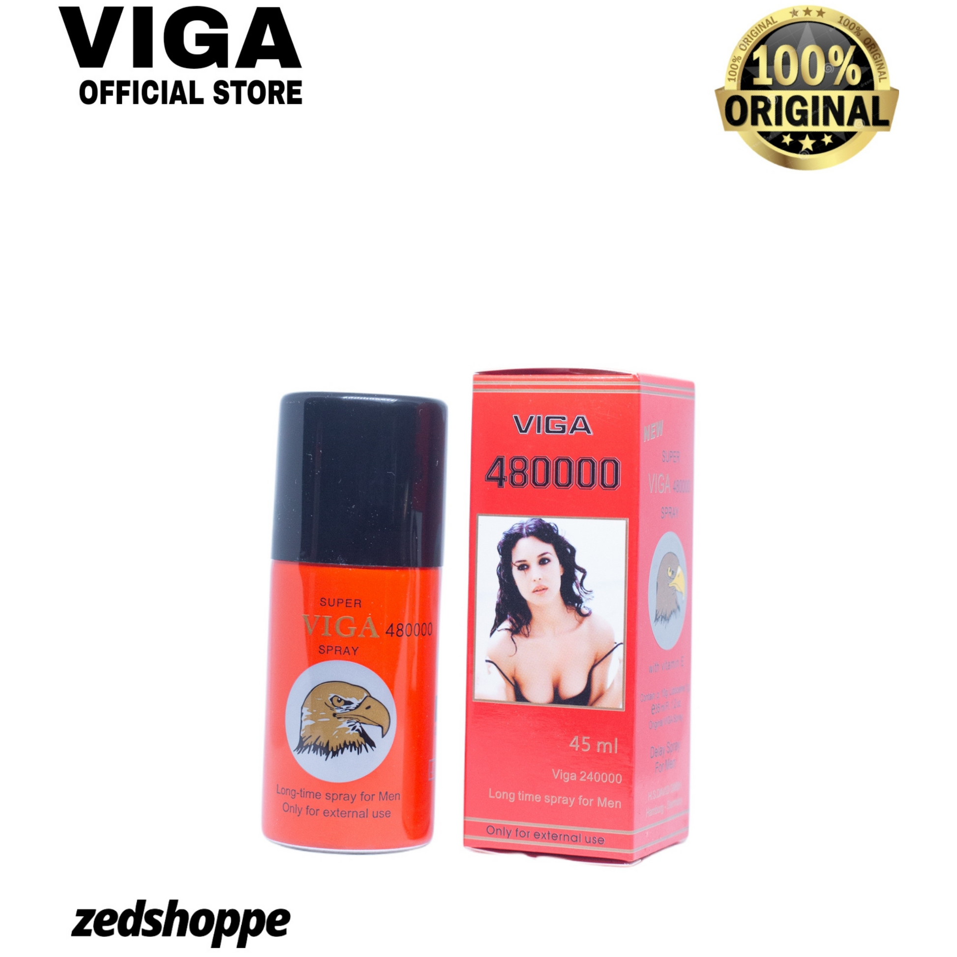 Viga 480000 Long Timing Delay Spray For Men In Pakistan.