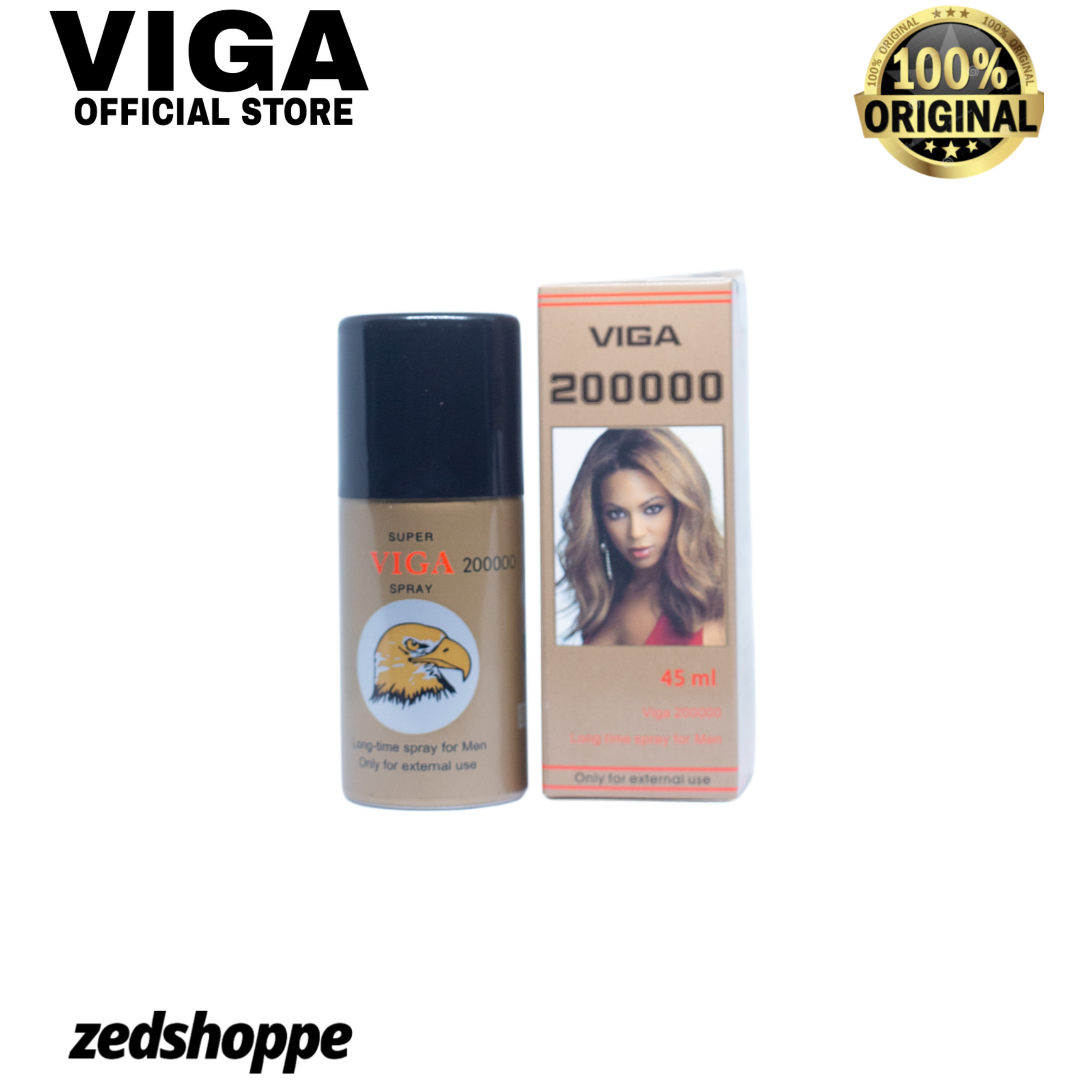 Super Viga 200000 Long Timing Delay Spray For Men In Pakistan.